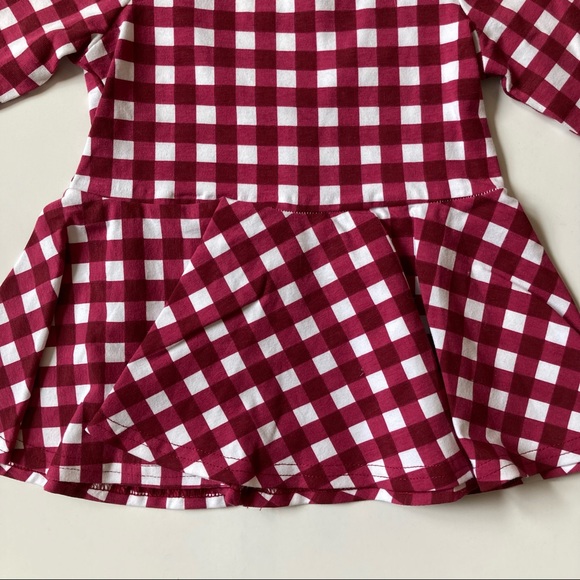 Ricrac & Ruffles Boutique Red Gingham Dress! - Picture 3 of 7